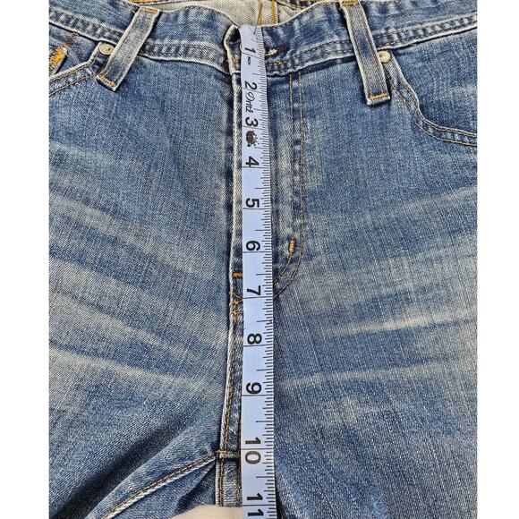 ADRIANO GOLDSCHMIED AG THE GRADUATE MEN'S BLUE STRAIGHT LEG JEAN PANT SIZE 32R - Picture 12 of 13